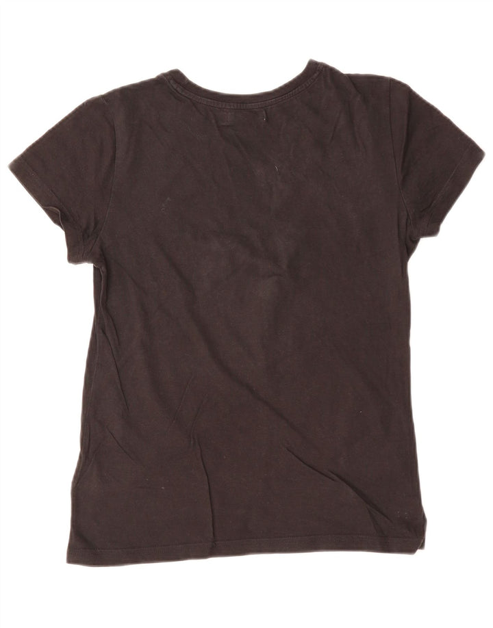 Женская футболка с рисунком ADIDAS Top IT 40, маленькая, черный хлопок