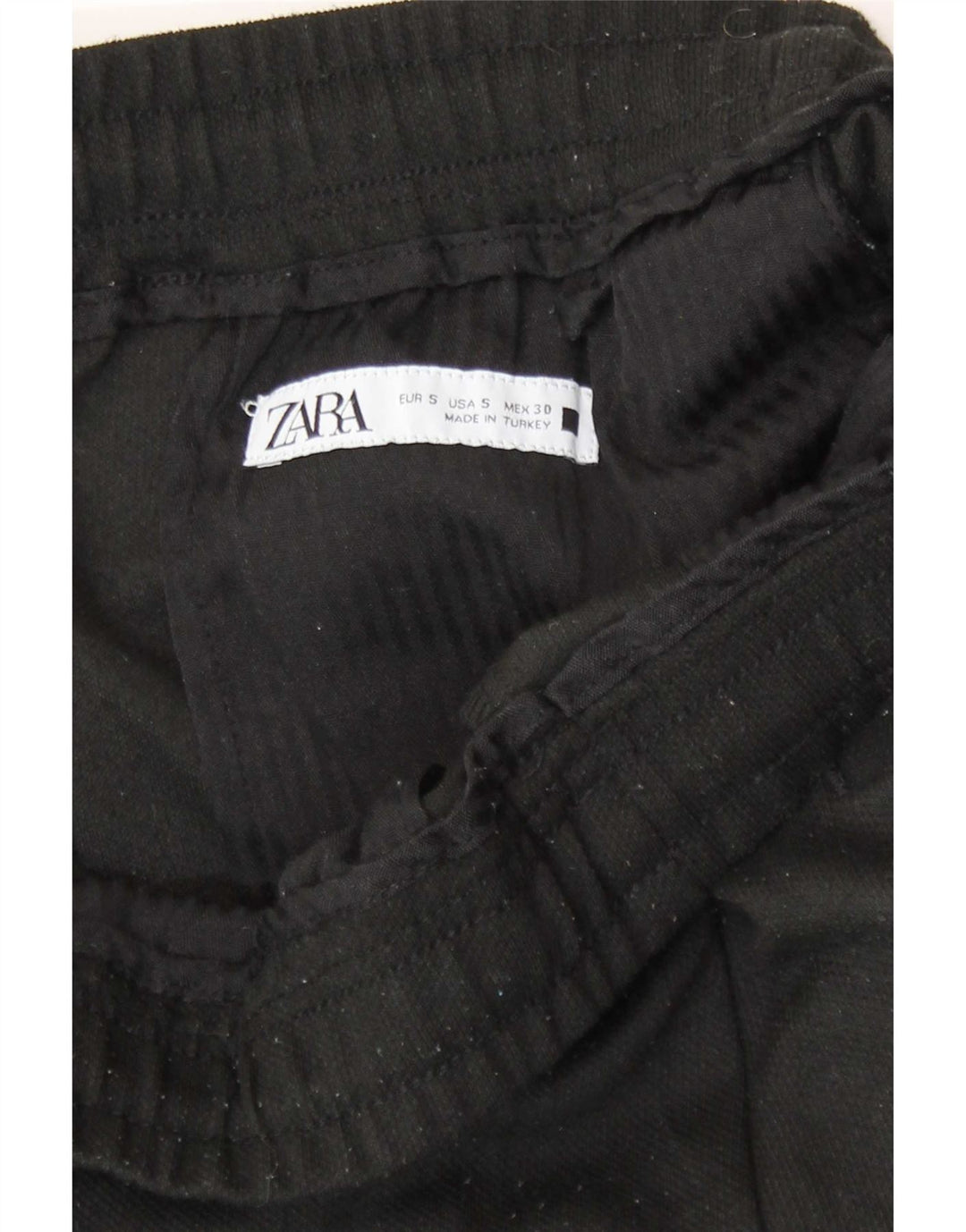 Мужские повседневные брюки Zara Small W30 L27, черные
