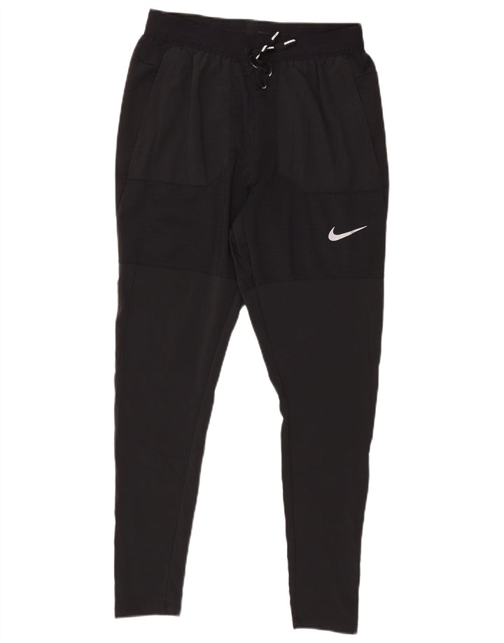 Женские спортивные брюки Nike Dri Fit UK 10, маленькие черные полиэстер