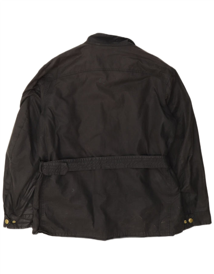 Мужская куртка Barbour из вощеного хлопка UK 42 XL, черная