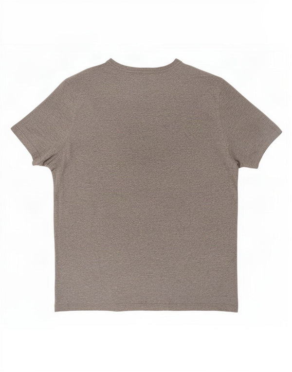 Reebok Мужская футболка с рисунком Top XL Серый хлопок в крапинку