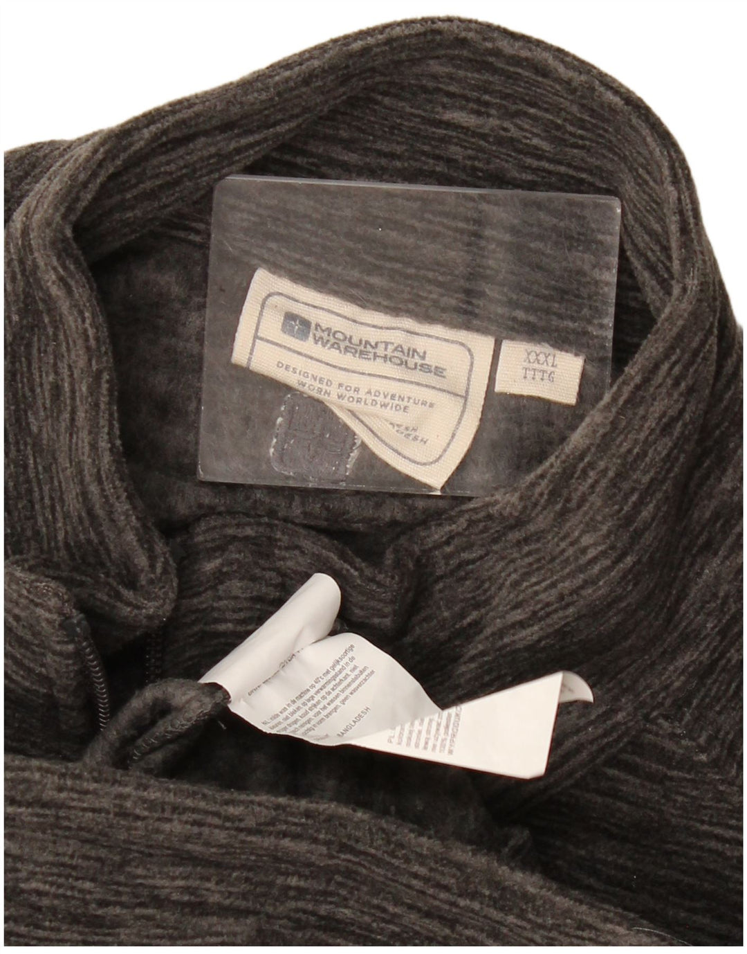 MOUNTAIN WAREHOUSE Мужская флисовая куртка UK 46 3XL Серый полиэстер