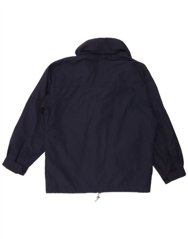 Fila Мужская ветровка с капюшоном IT 48 Средний Темно-Синий Полиэстер Ретро