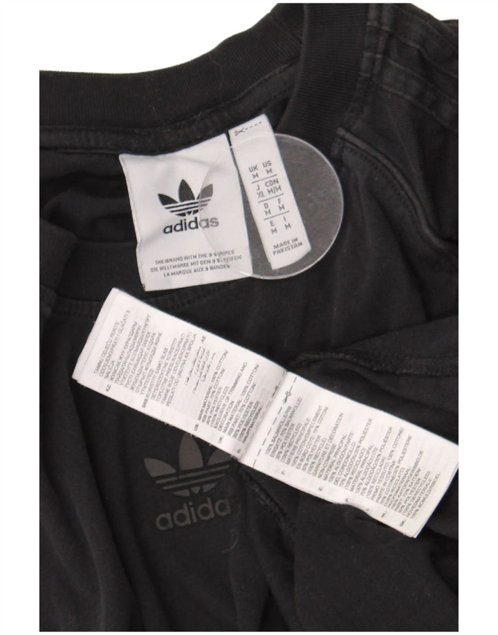Мужская футболка Adidas Top Medium Black Cotton