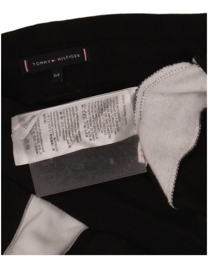 TOMMY HILFIGER Спортивный костюм для мальчиков Брюки-джоггеры 13-14 лет Черный