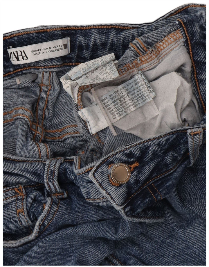 Женские джинсы скинни Zara EU 40 Medium W30 L30 Синие, хлопок