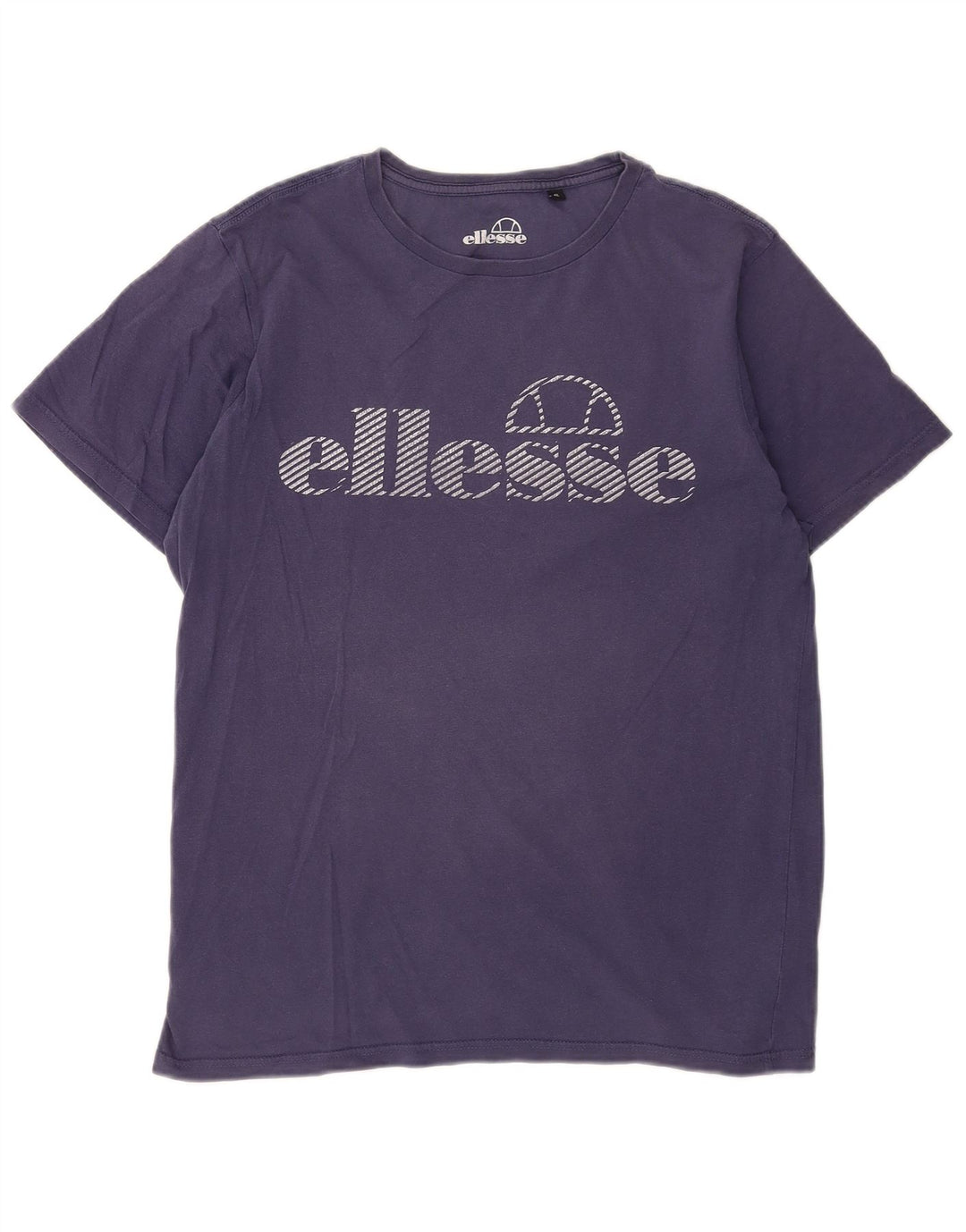 Мужская футболка с рисунком Ellesse, маленькая, темно-синяя