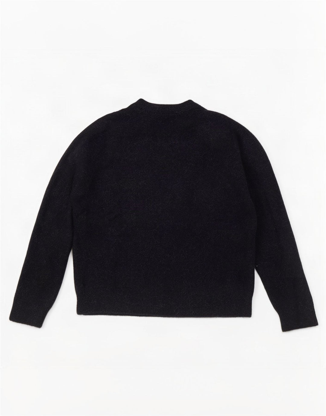 Женский джемпер с круглым вырезом Zara UK 14, средний темно-синий, полиамид