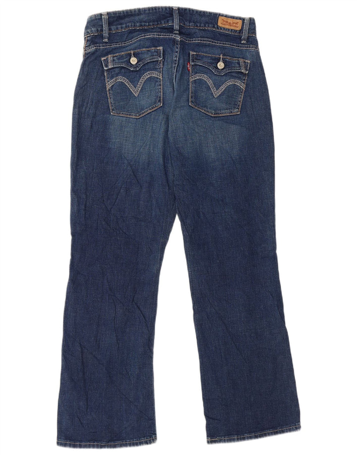 Женские джинсы Levi's Curvy Bootcut W31 L30, синие, хлопок