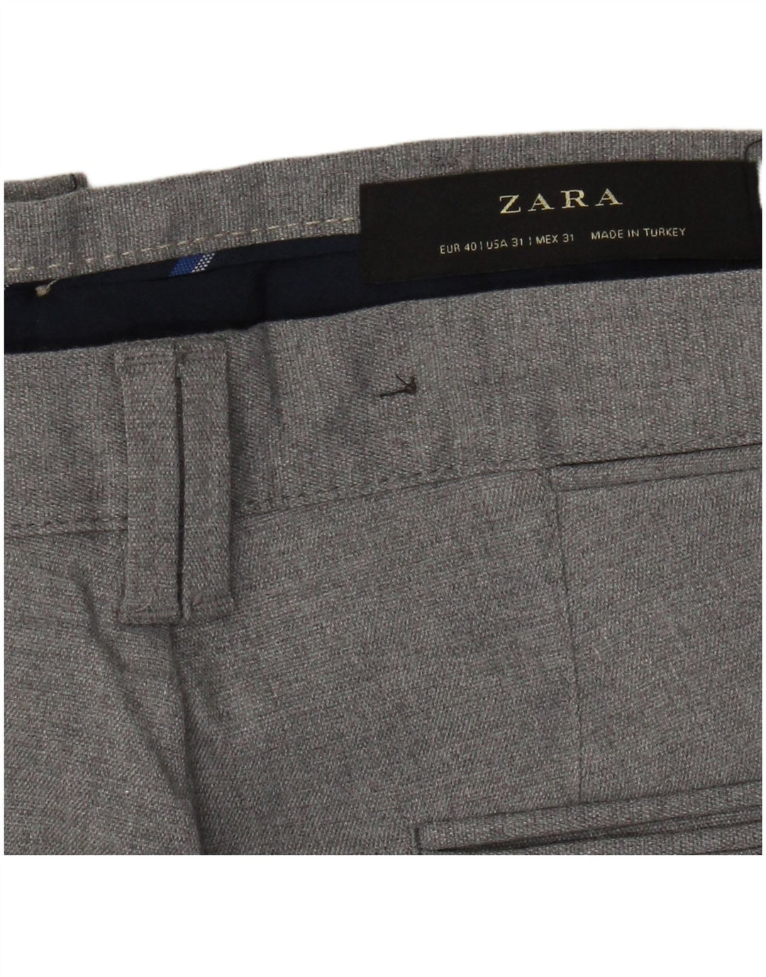 Мужские брюки-чиносы Zara EU 40 Medium W31 L28 Серые