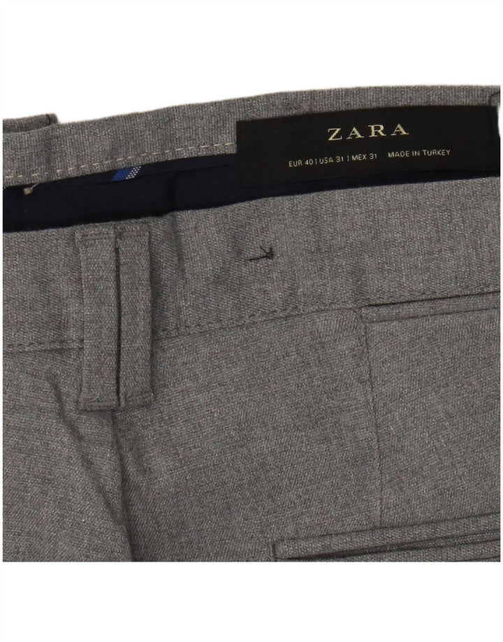 Мужские брюки-чиносы Zara EU 40 Medium W31 L28 Серые