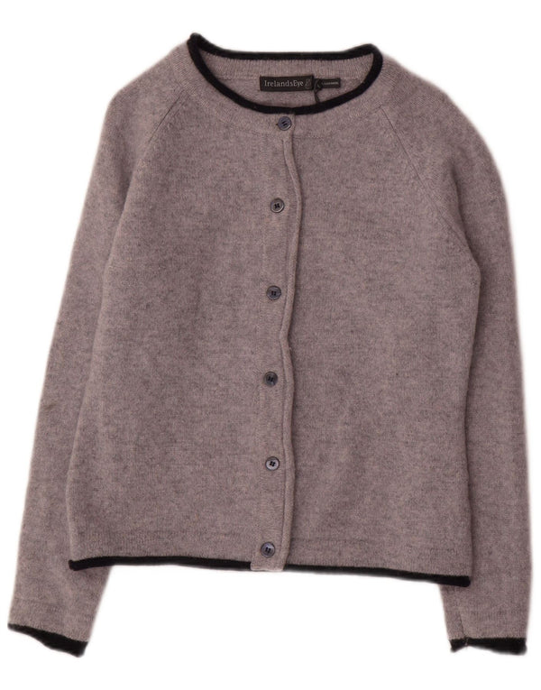 Женский укороченный кардиган IRELANDS EYE, Великобритания, 18 XL, серая шерсть