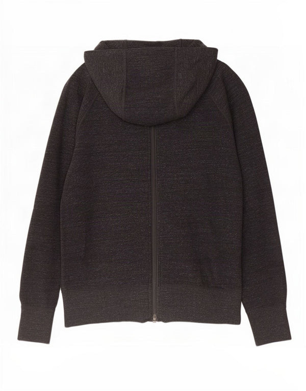 Женская спортивная куртка стандартного кроя с капюшоном Nike UK 10, маленькая серая, хлопковая