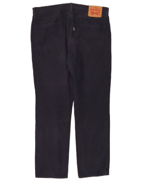 Мужские повседневные брюки Levi's 511 Slim W36 L30 Темно-синие, хлопок