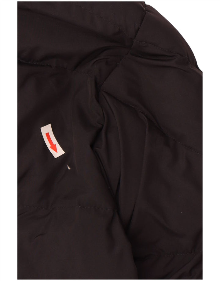 Мужская утепленная куртка с капюшоном Sergio Tacchini UK 40, большая черная полиэстер