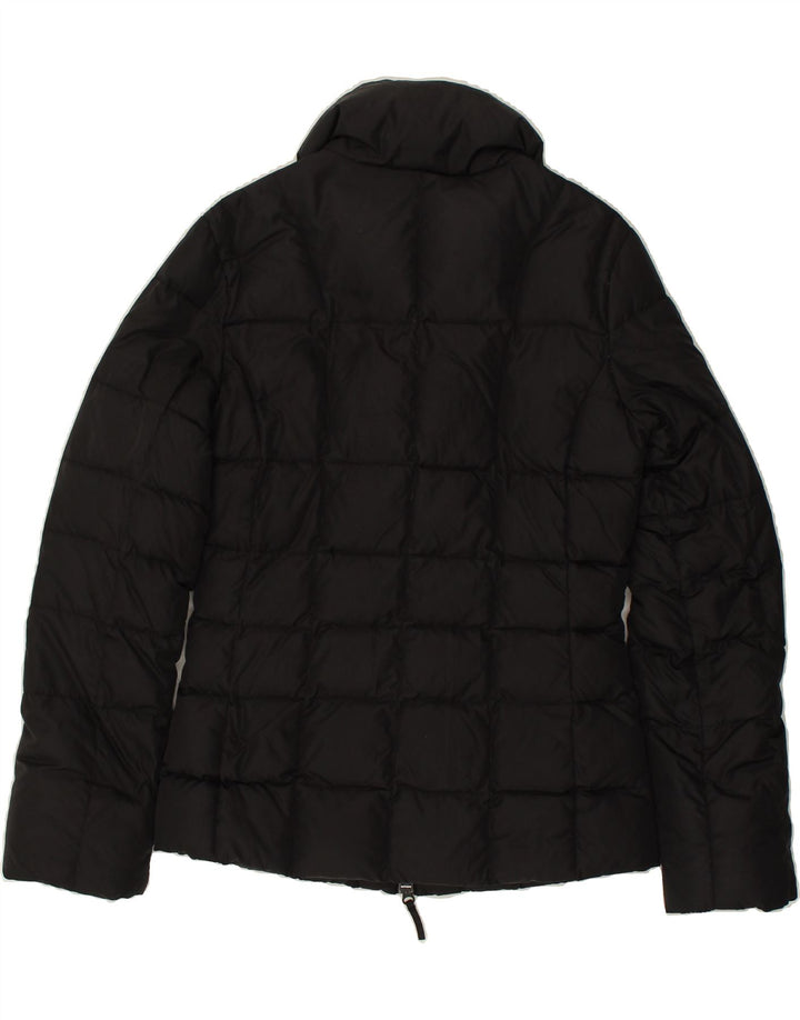 BENETTON Womens Padded Jacket UK 12 Medium Black | Vintage Benetton | Thrift | Second-Hand Benetton | Used Clothing | Messina Hembry 