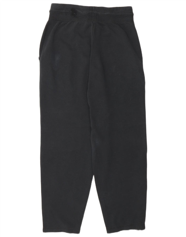 NIKE Womens Tracksuit Trousers UK 12 Medium  Black Cotton