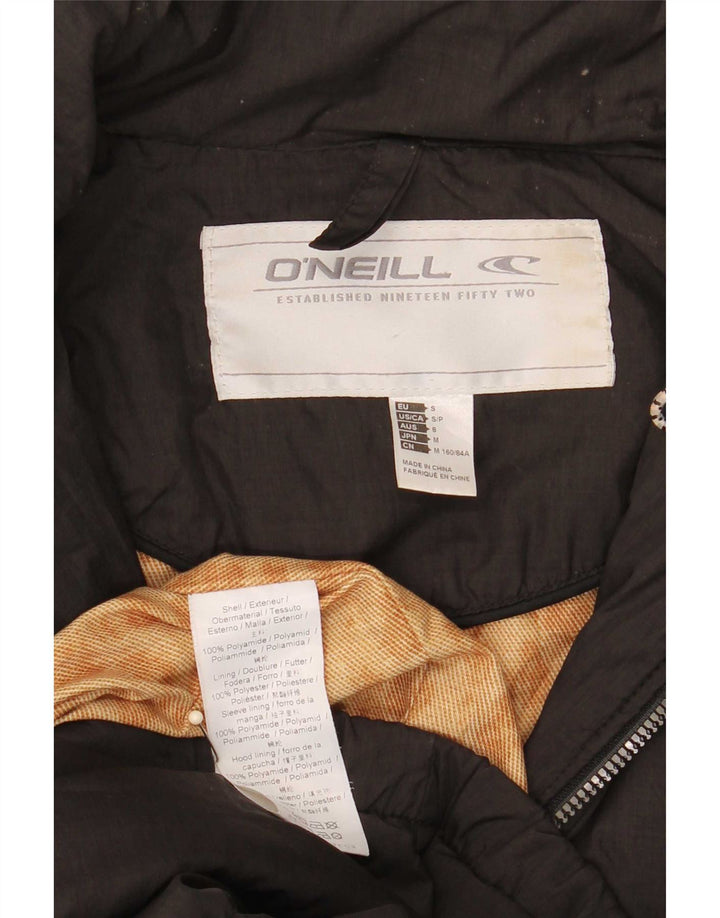 Женское стеганое пальто с капюшоном O'Neill UK 10, маленькое черное из полиамида