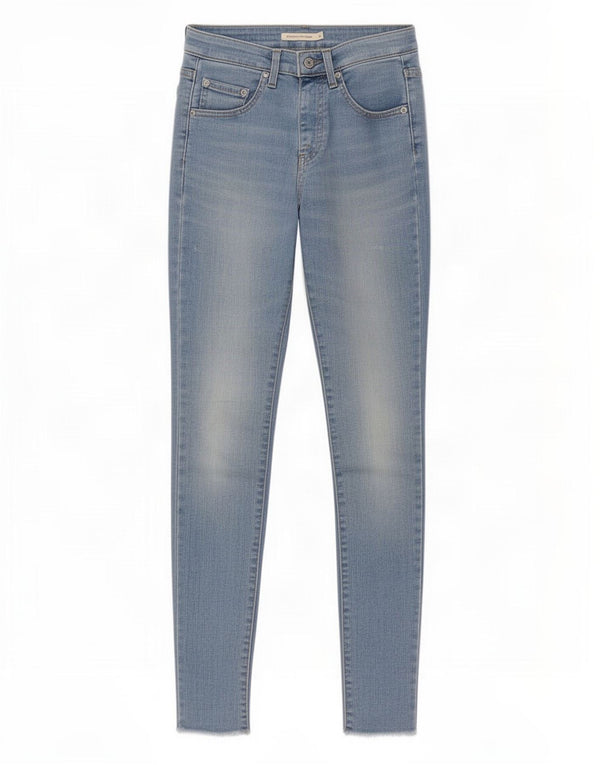 Женские джинсы скинни Levi's 721 с высокой посадкой W25 L30 синие