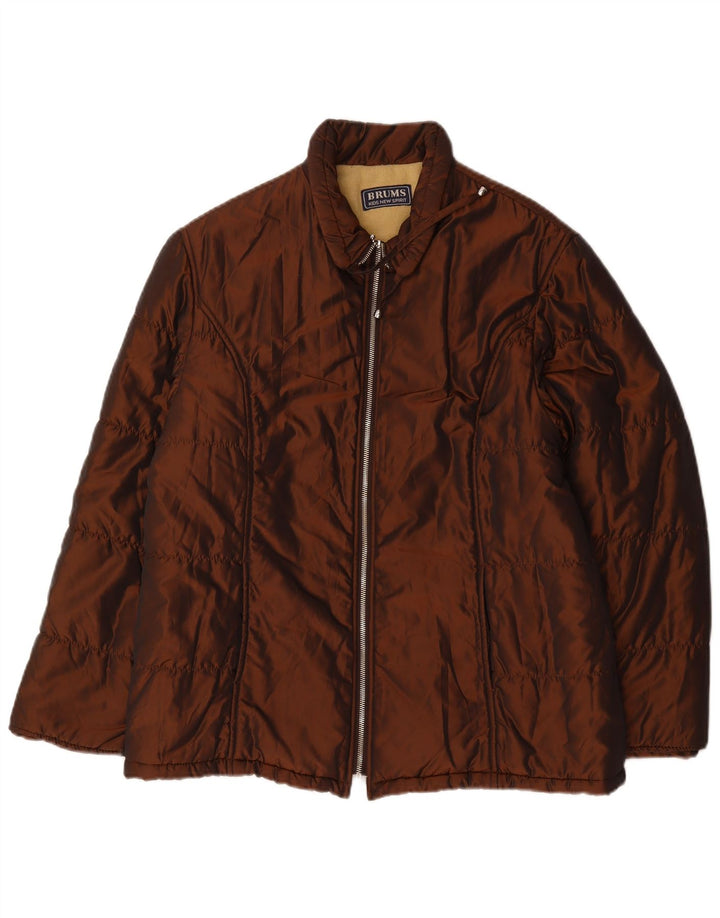 Женская стеганая куртка Brums IT 42 Medium Brown Полиамид