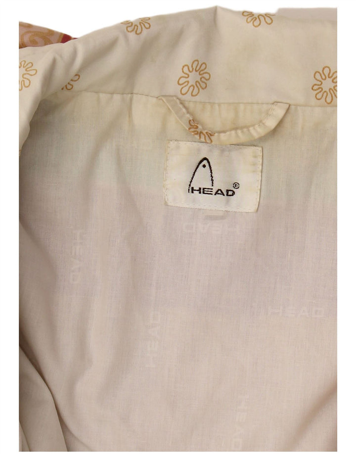 Женский бомбер HEAD UK 20 2XL Белый с цветочным принтом