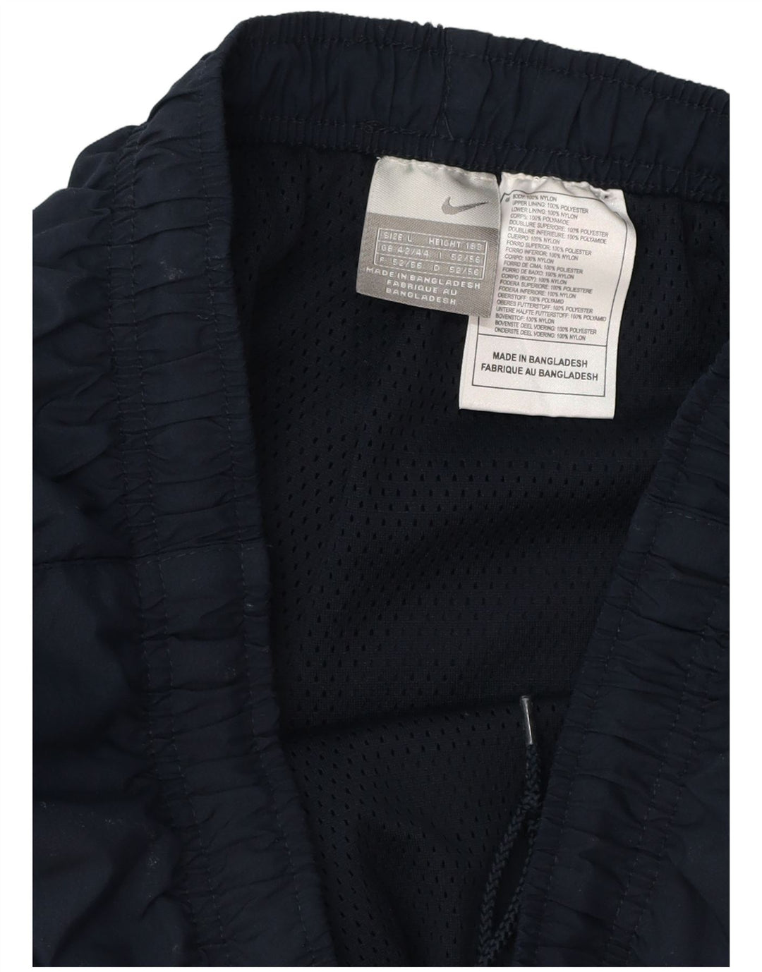 Мужские спортивные брюки NIKE для бега, Великобритания, размер 42/44, большой темно-синий, полиэстер