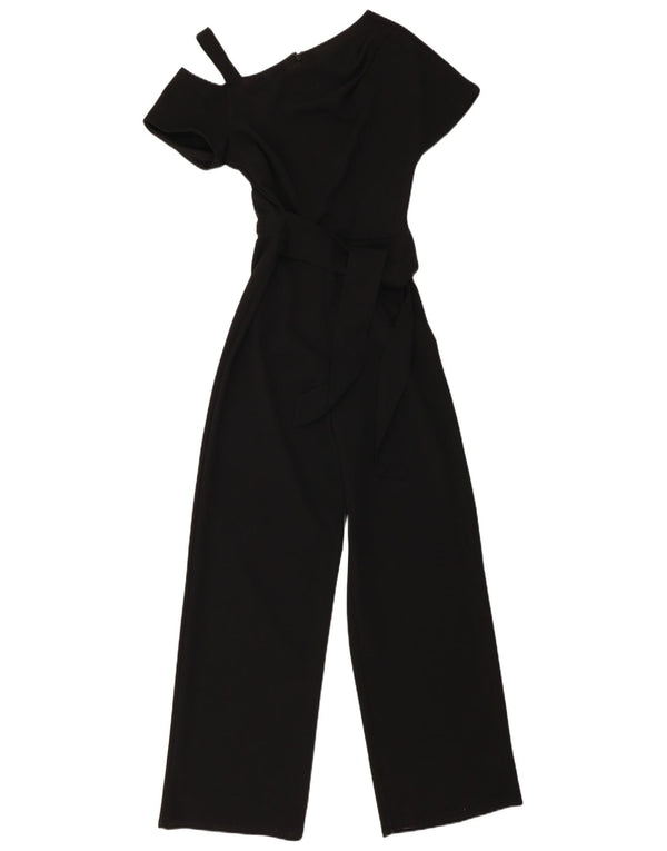 Женский комбинезон на одно плечо Monsoon UK 8, маленький черный полиэстер