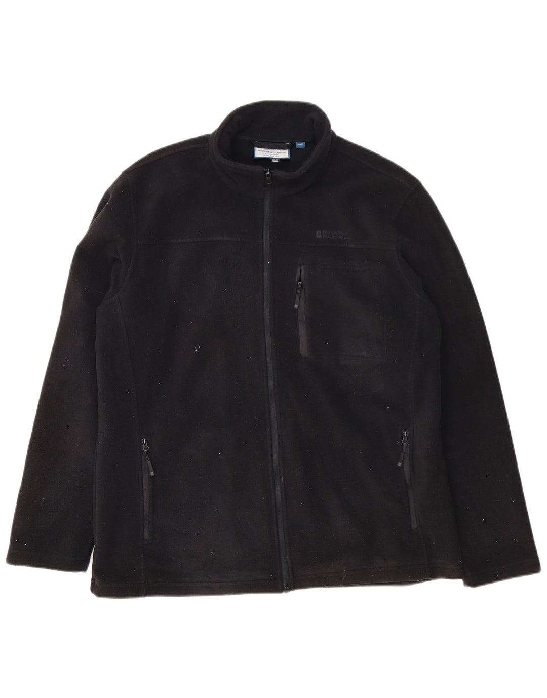 Мужская флисовая куртка Mountain Warehouse UK 42 XL, черный полиэстер