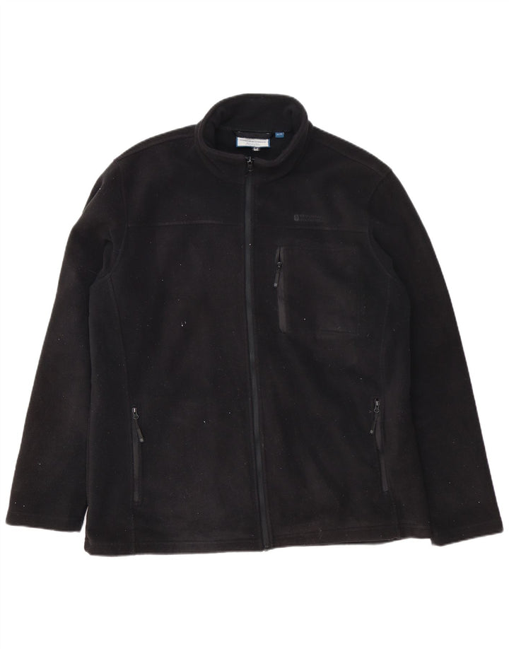 Мужская флисовая куртка Mountain Warehouse UK 42 XL, черный полиэстер