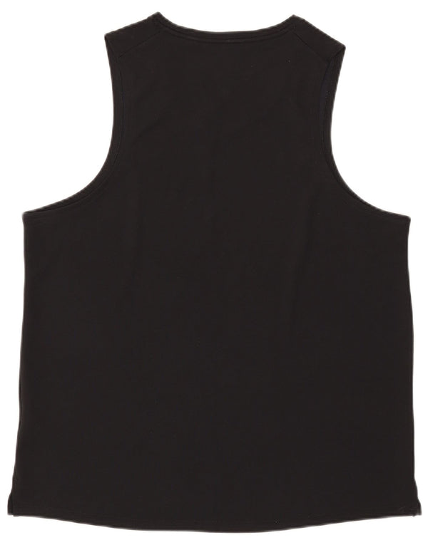 Женский жилет Nike Dri Fit UK 16, большой черный полиэстер