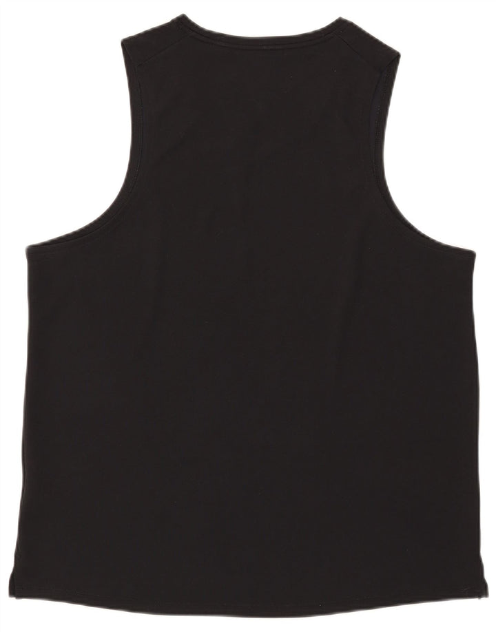 Женский жилет Nike Dri Fit UK 16, большой черный полиэстер