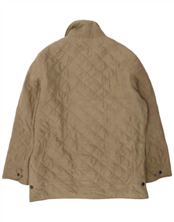 Мужская стеганая куртка Barbour UK 42 XL бежевый полиэстер