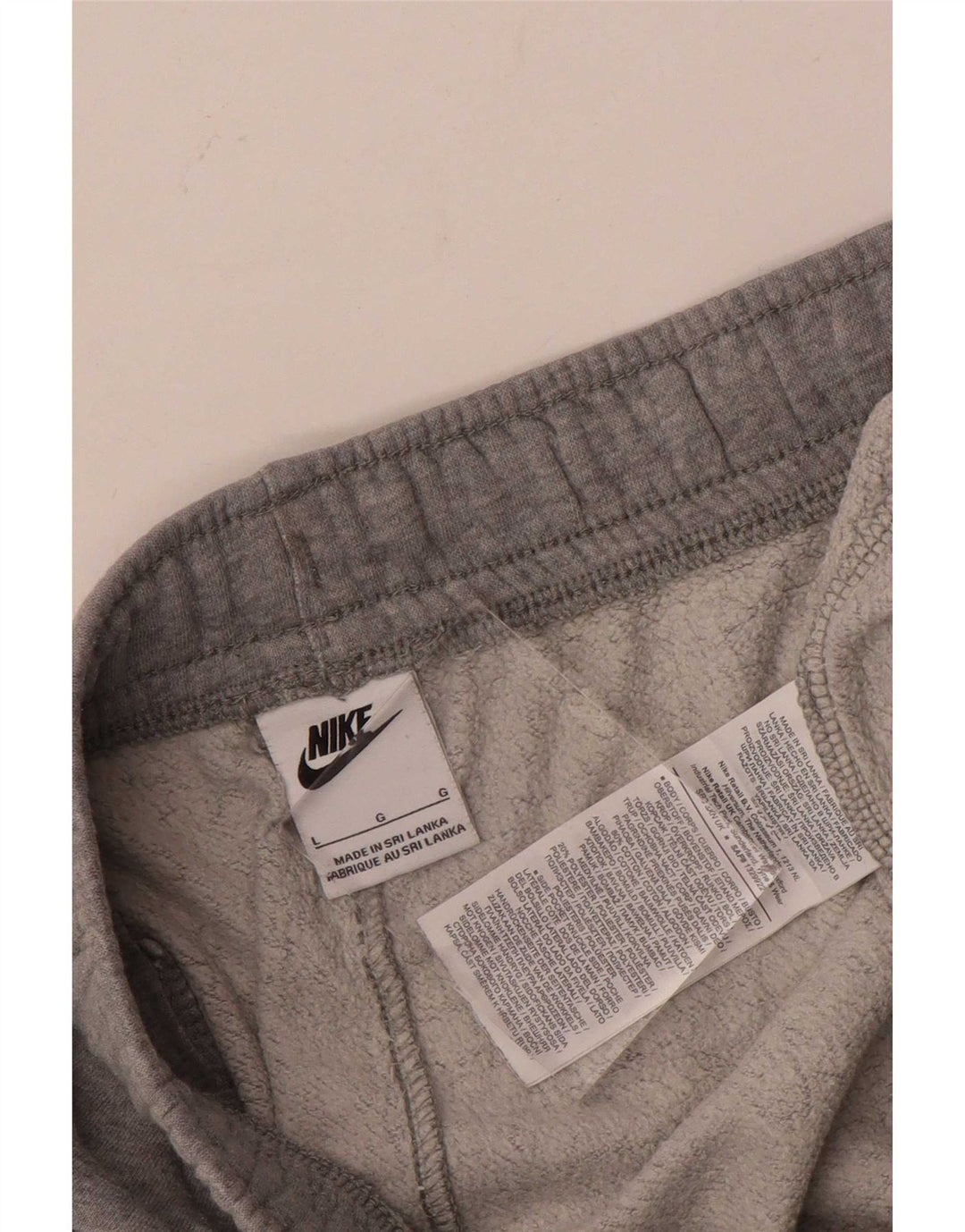 Мужские спортивные брюки Nike, джоггеры, большие серые, хлопковые