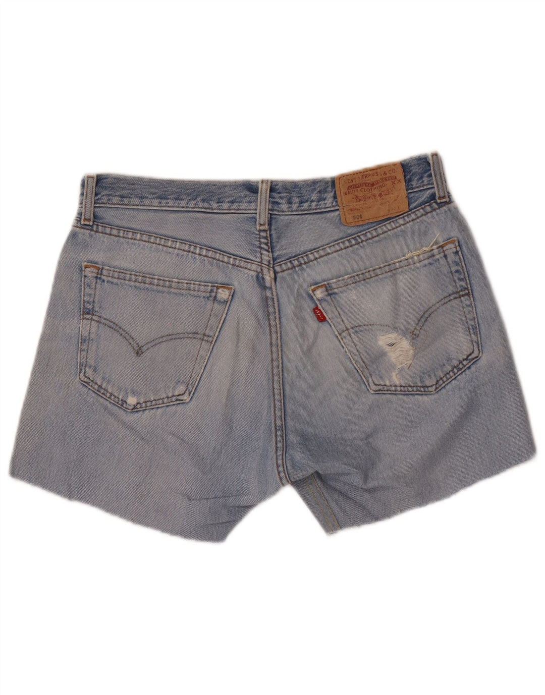Женские джинсовые шорты Levi's 501 W33, средний синий