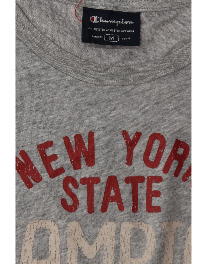 Мужской жилет Champion с рисунком, средний серый в крапинку