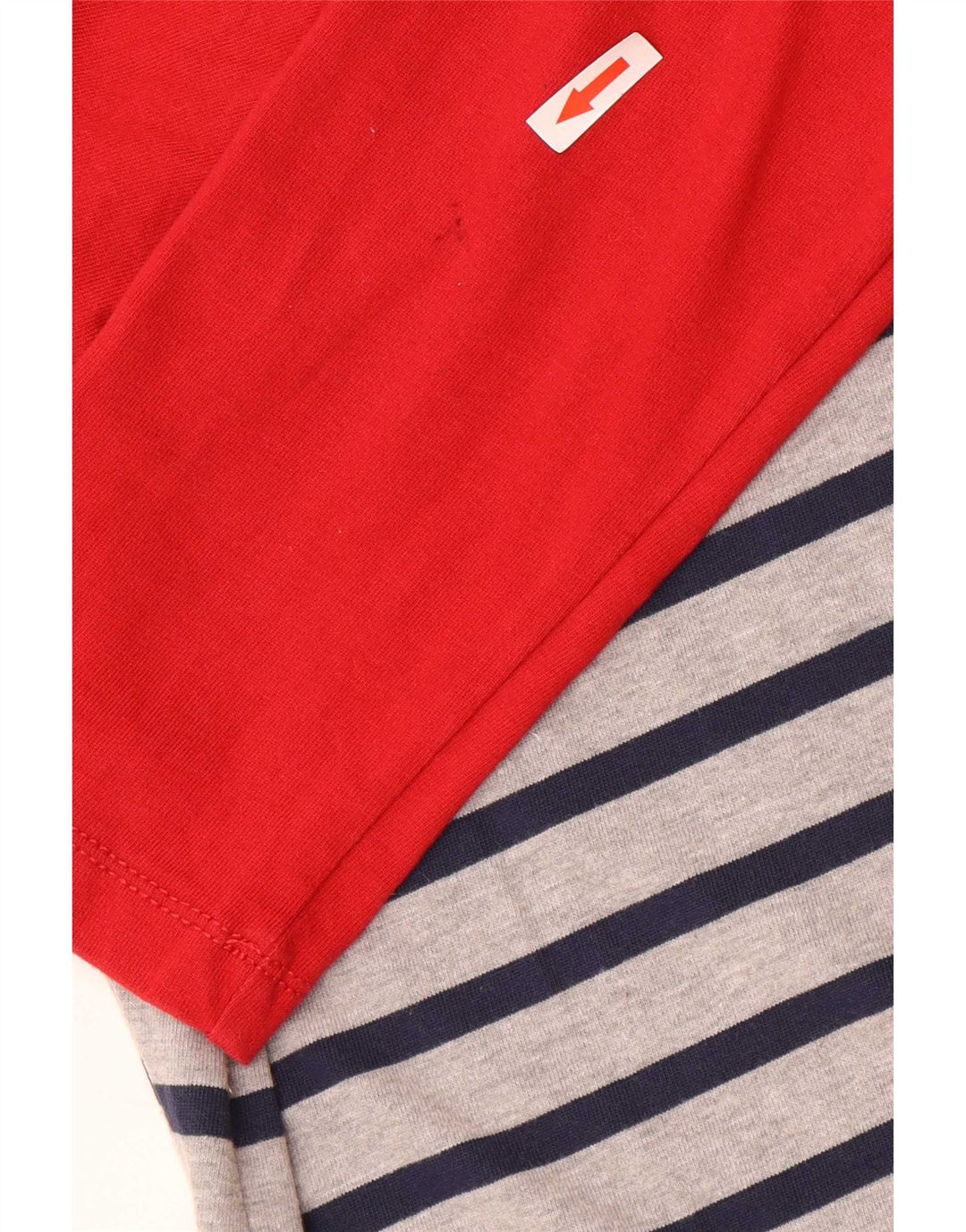 Женское базовое платье с рукавом 3/4 Tommy Hilfiger UK 12, средний красный в полоску