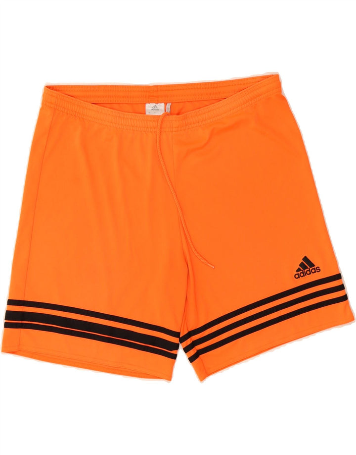 ADIDAS Mens Climalite Sport Shorts Large  Orange Polyester Vintage Adidas and Second-Hand Adidas from Messina Hembry 