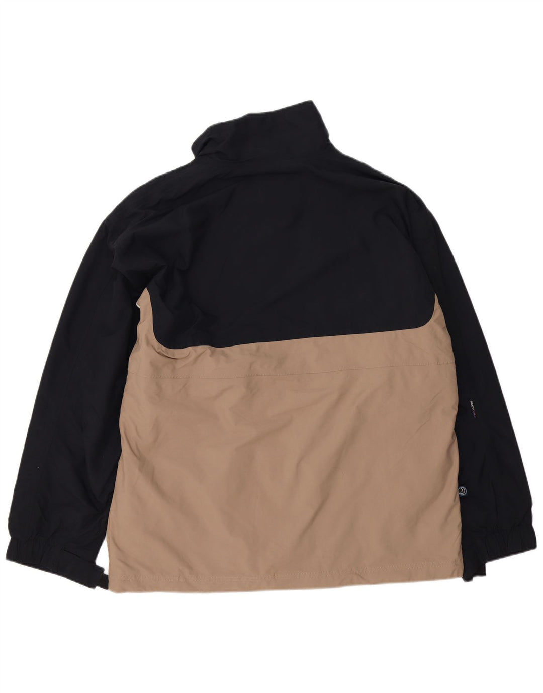 Мужская ветровка Scott UK 42 XL, черная с цветными блоками, полиамид