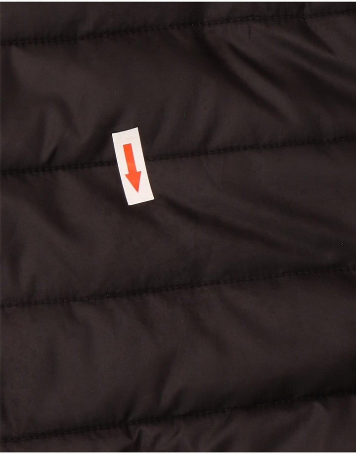 Мужская стеганая куртка Ellesse UK 40, большая, черная, полиэстер