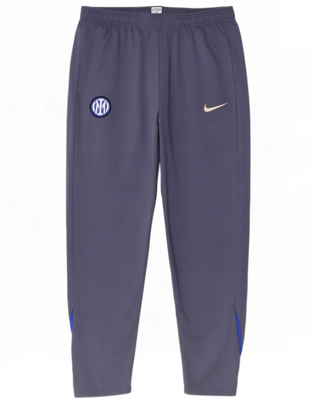Мужские спортивные брюки Nike Inter Milan, средний синий полиэстер с цветными блоками
