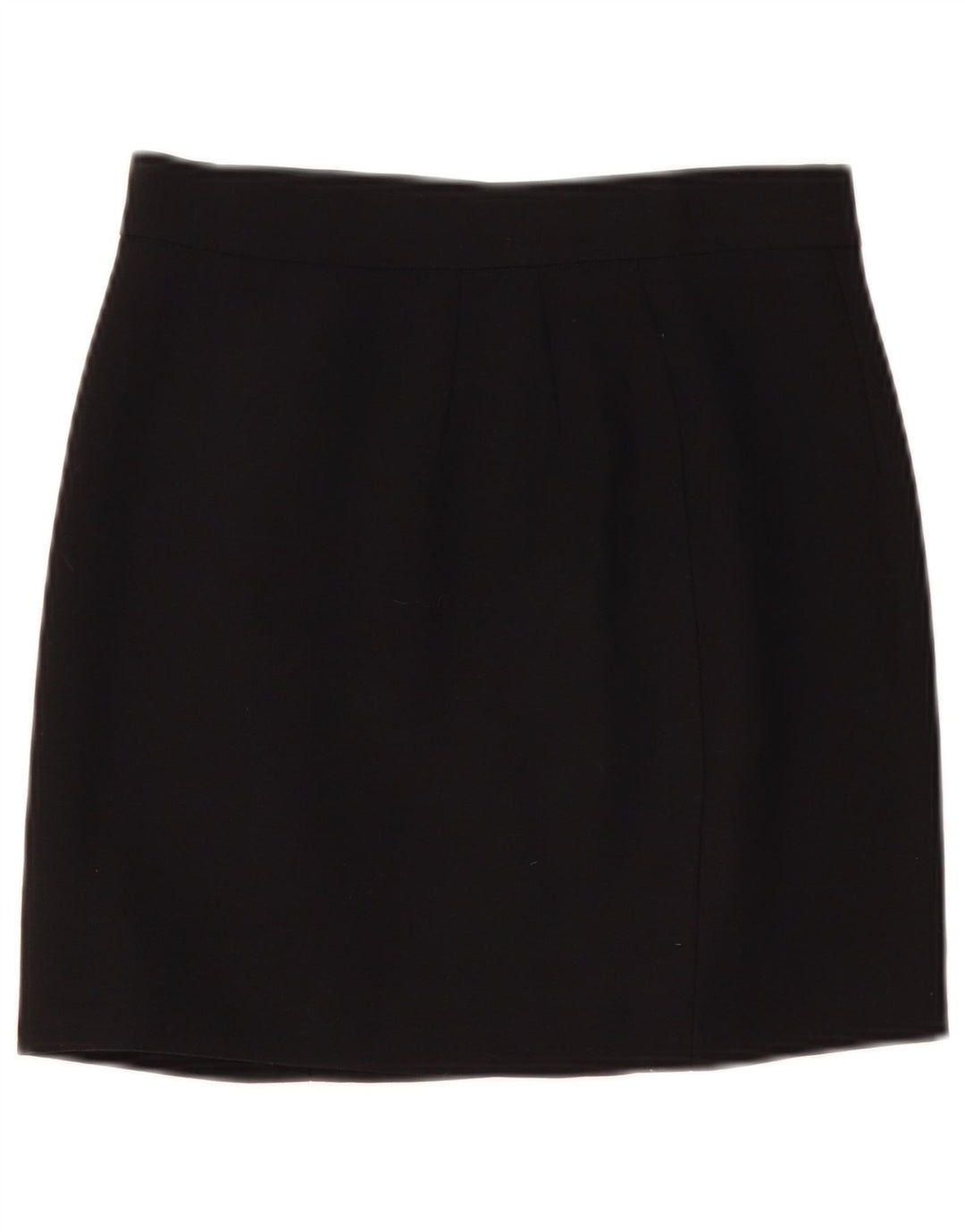 SPORTSTAFF Womens Mini Skirt UK 12 Medium W28  Black Wool