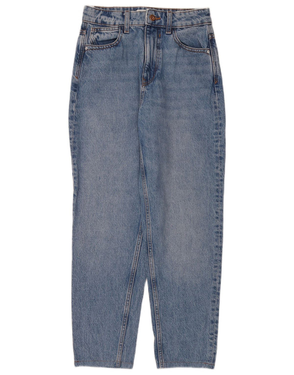 Женские зауженные джинсы Zara EU 34 XS W24 L26, синий хлопок