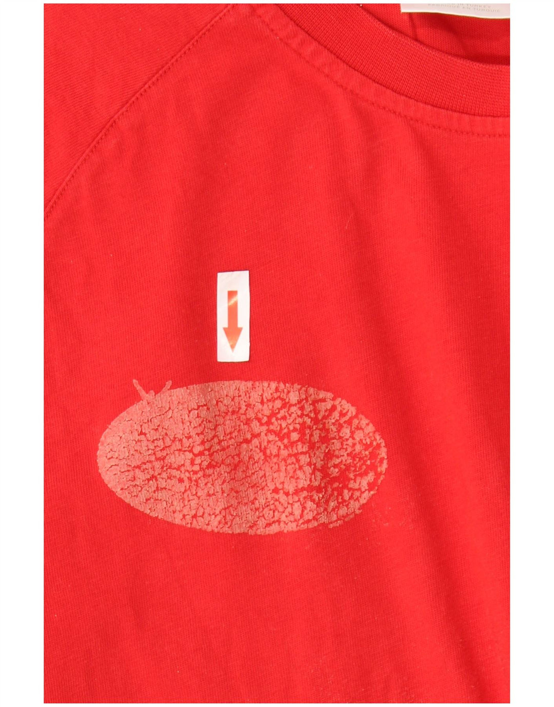 Adidas Мужская футболка Top Small Red Cotton