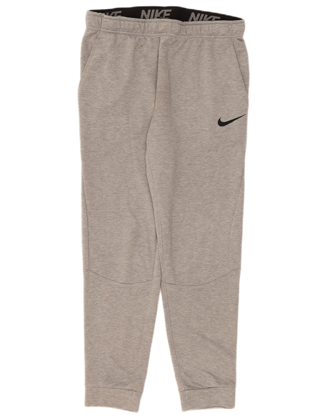 Мужские спортивные брюки NIKE Dri Fit, джоггеры, средний серый полиэстер