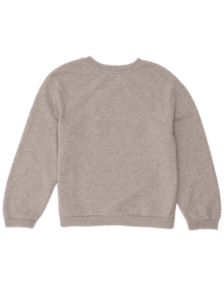 Женский джемпер с рисунком Zara UK 10, маленький серый в крапинку