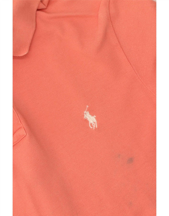 Мужская приталенная рубашка Polo Ralph Lauren среднего розового цвета