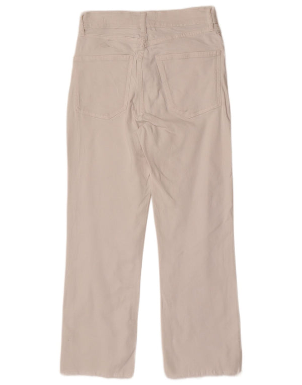 Женские прямые джинсы с высокой талией Zara EU 36 XS W26 L27, белые