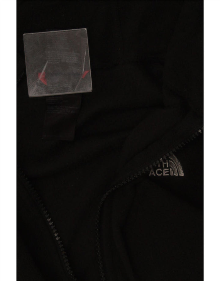 Женская флисовая куртка с капюшоном The North Face UK 12, средний черный полиэстер