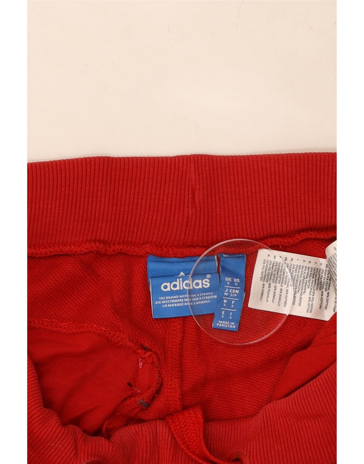 ADIDAS Мужские спортивные брюки Джоггеры Маленькие красные хлопковые