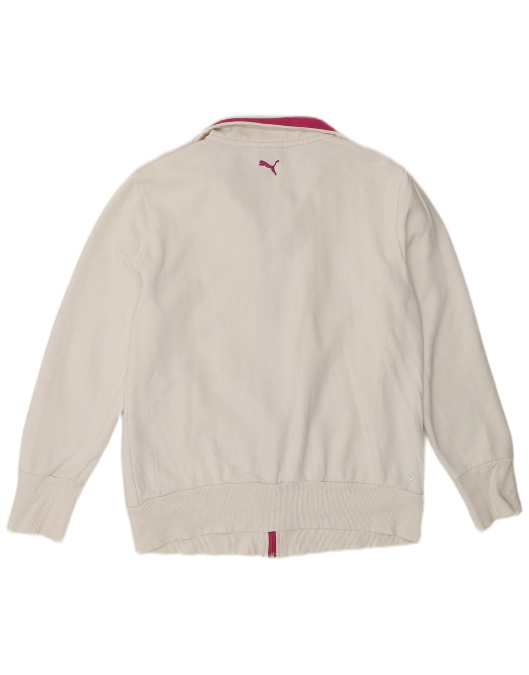 Женский спортивный костюм Puma с графическим рисунком UK 14, большой белый цвет с цветными блоками